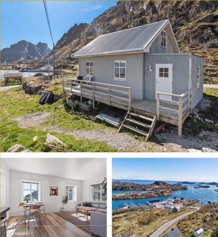 Ragnahuset - Koselig Minihus I Fiskevaer Vila Sennesvik Exterior foto