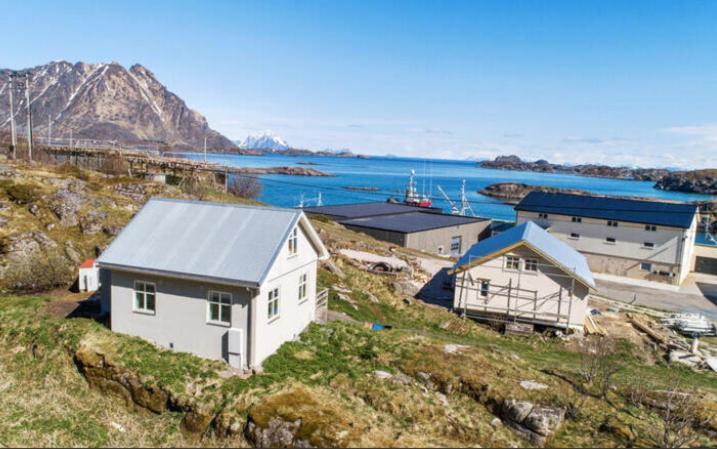 Ragnahuset - Koselig Minihus I Fiskevaer Vila Sennesvik Exterior foto